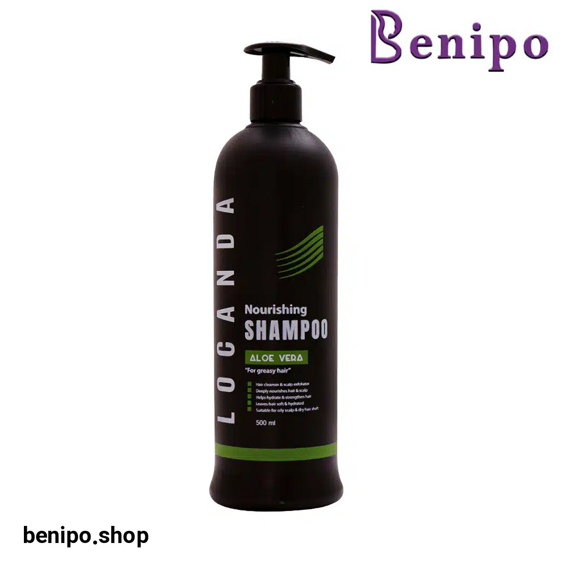 شامپو مغذی مو چرب حجم 500 میلی لیتر