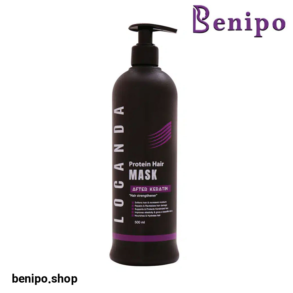 ماسک مو پروتئینه بعد از کراتین حجم 500 میلی لیتر