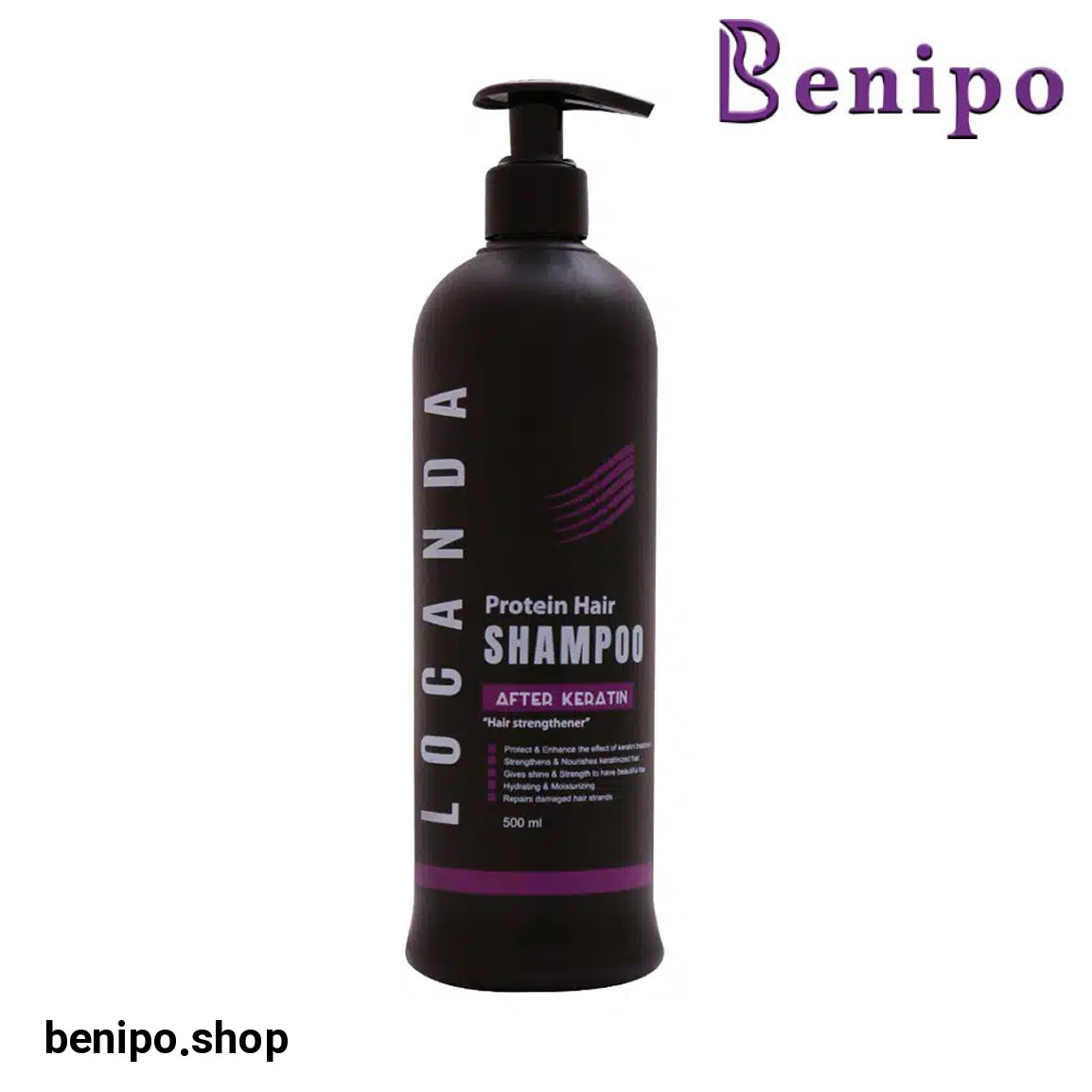 شامپو پروتئینه مناسب بعد از کراتین حجم 500 میلی لیتر