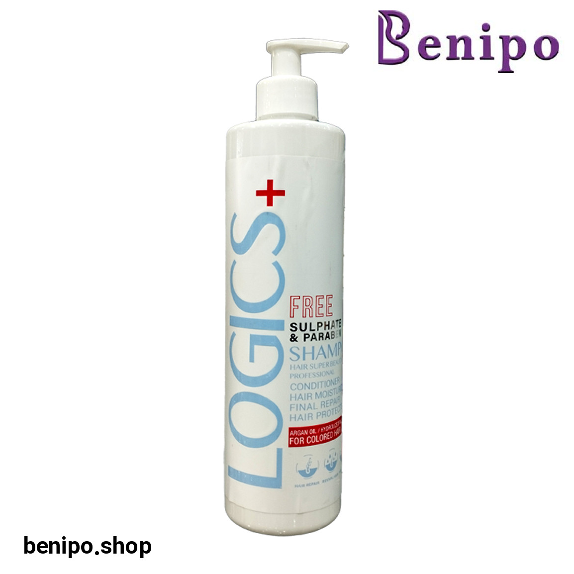 شامپو فری سولفات حجم 500 میلی لیتر