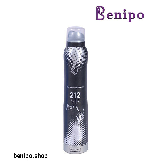 اسپری بدن مردانه مدل 212 VIP حجم 200میل