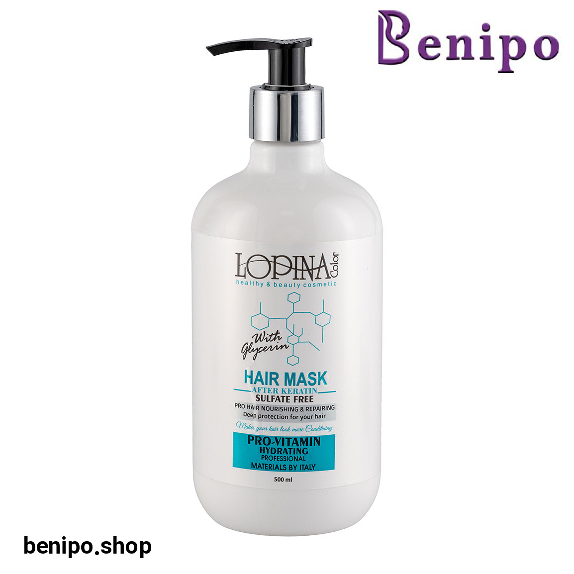 ماسک مو بعد از کراتین مدل پروویتامین حجم 500 میلی لیتر