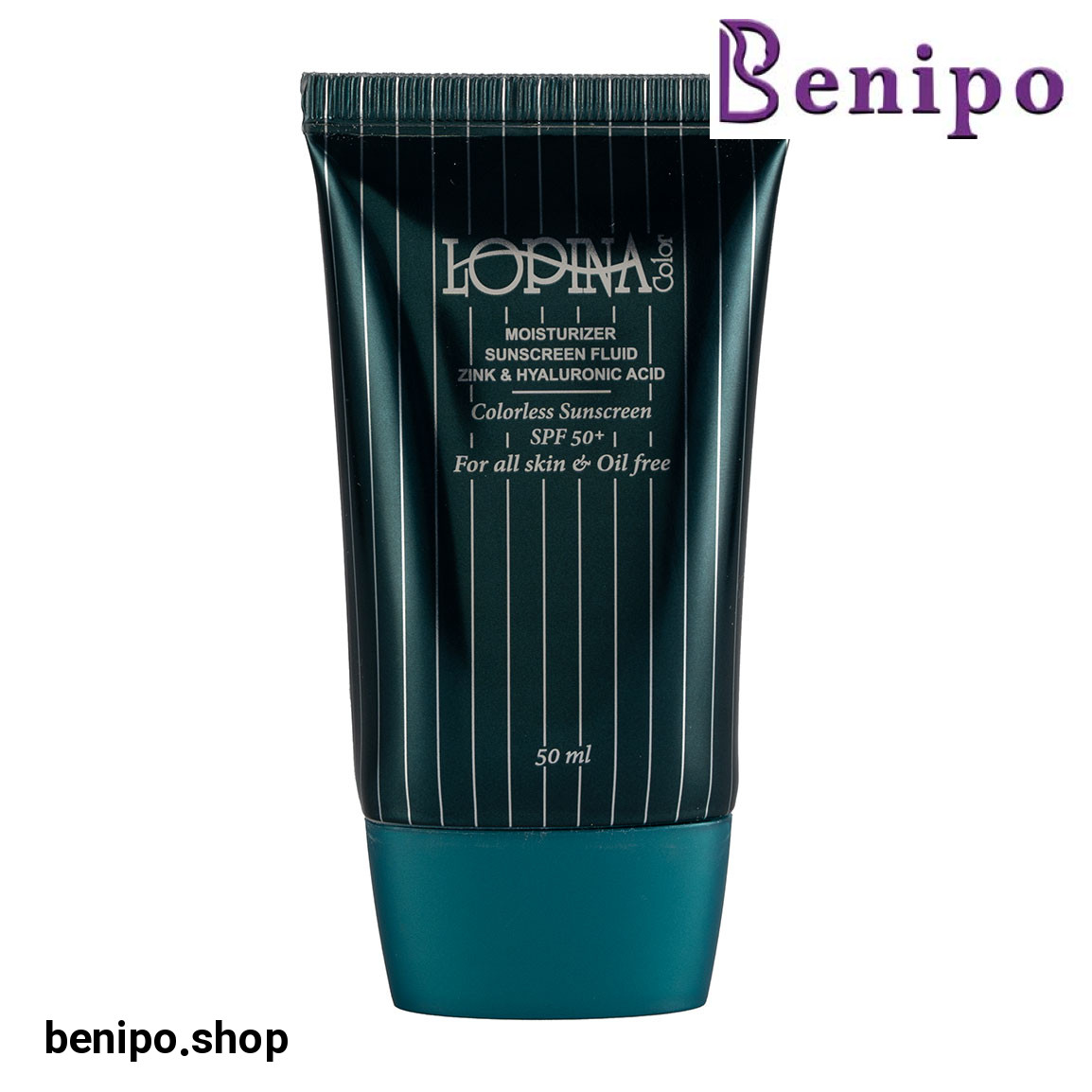 ضد آفتاب فلوییدی بی رنگ با SPF50 مناسب انواع پوست حجم 50 میلی لیتر