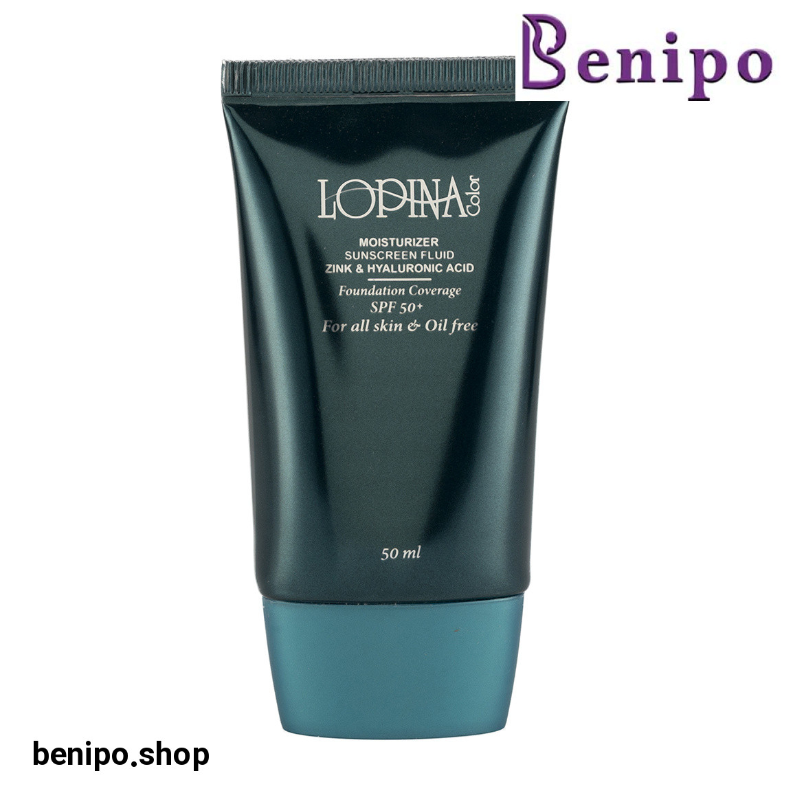 فلوئید ضد آفتاب رنگی Light Beige با SPF50 حجم 50 میلی لیتر