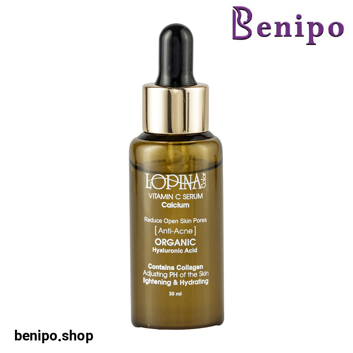 سرم ویتامین c مناسب برای انواع پوست حجم 30 میلی لیتر