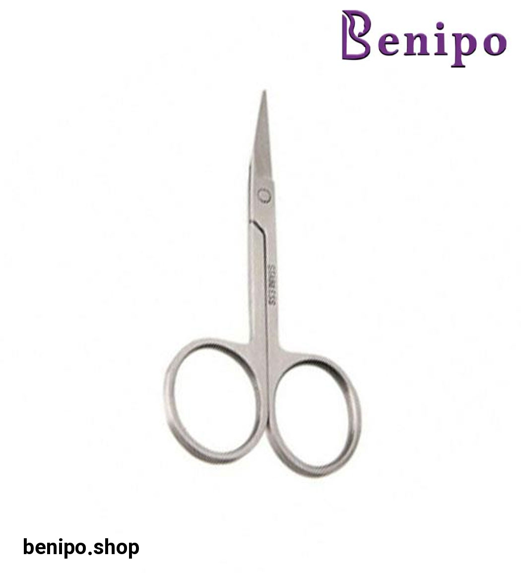 قیچی ابرو نوک باریک و سر صاف تیتانیوم مدل G003