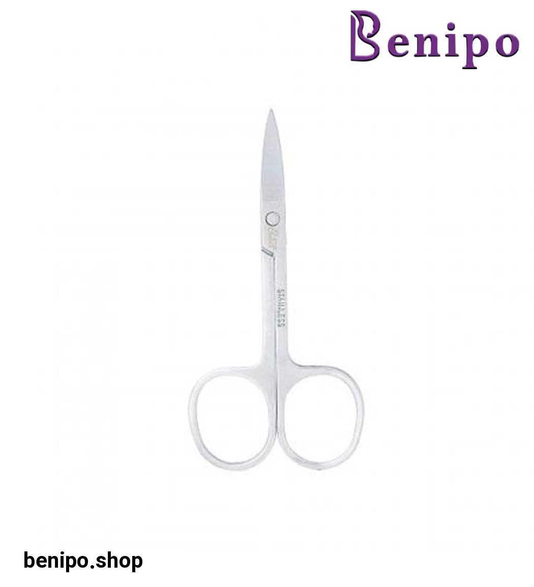 قیچی ابرو نوک پهن تیتانیوم مدل G004