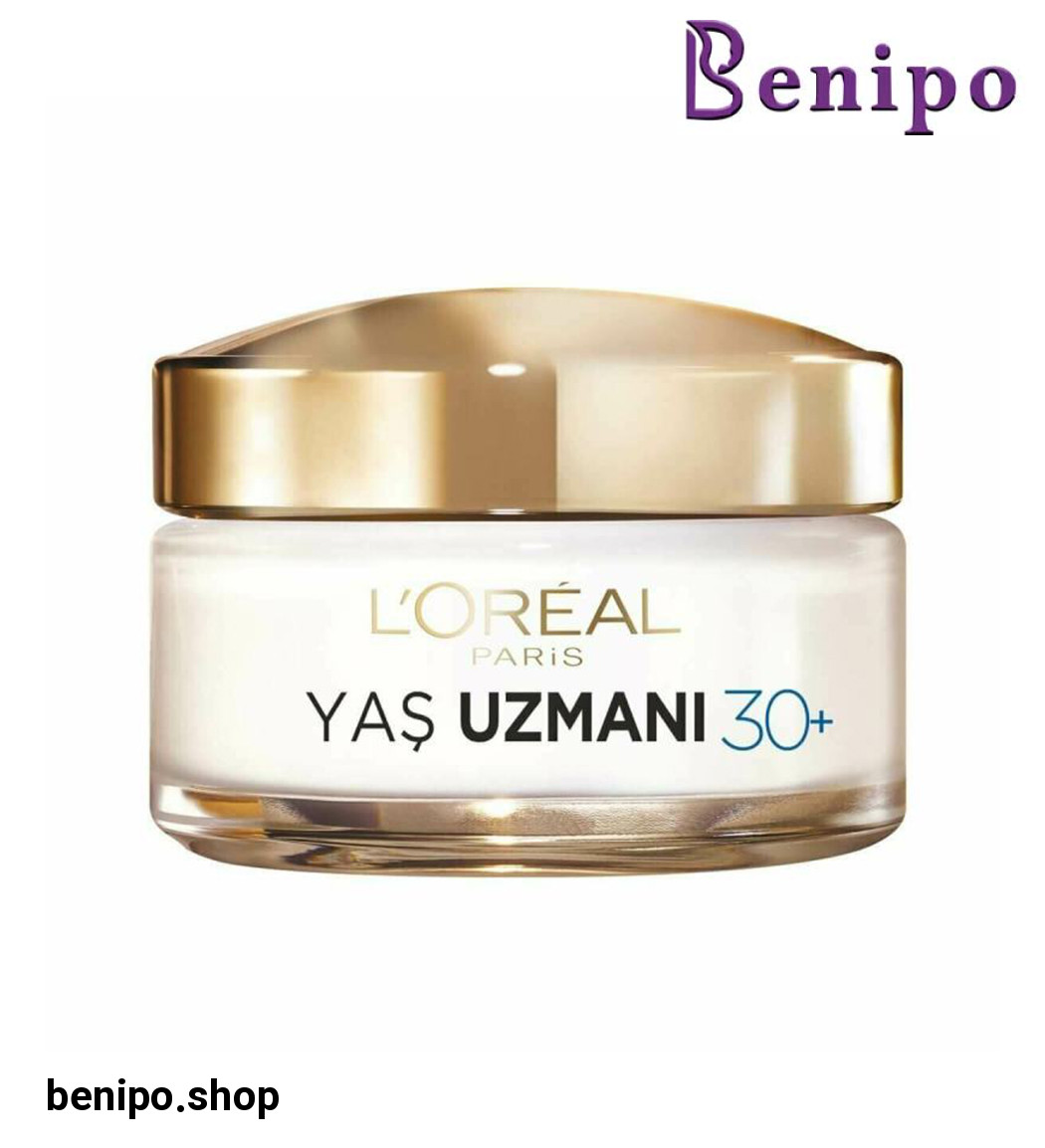 کرم ضد چروک و مرطوب کننده  مناسب سنین 30 به بالا سری YAS UZMANI حجم 50 میل