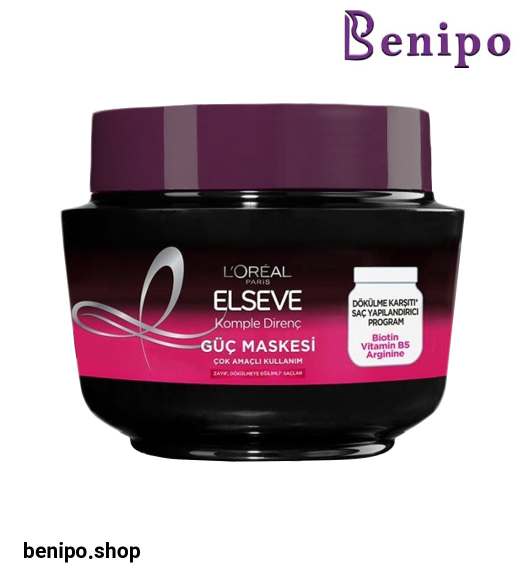 ماسک مو ضد ریزش مدل Komple Direnç مناسب موهای ضعیف و نازک حجم 300 میل