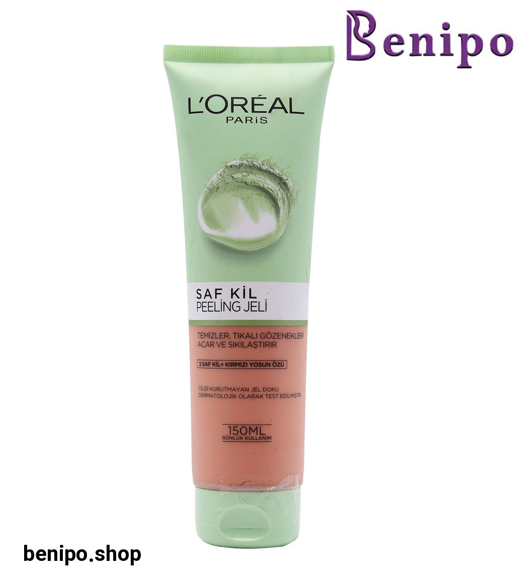 ژل شستشوی خاک رس، لایه بردار Peeling Jeli حجم150 میل