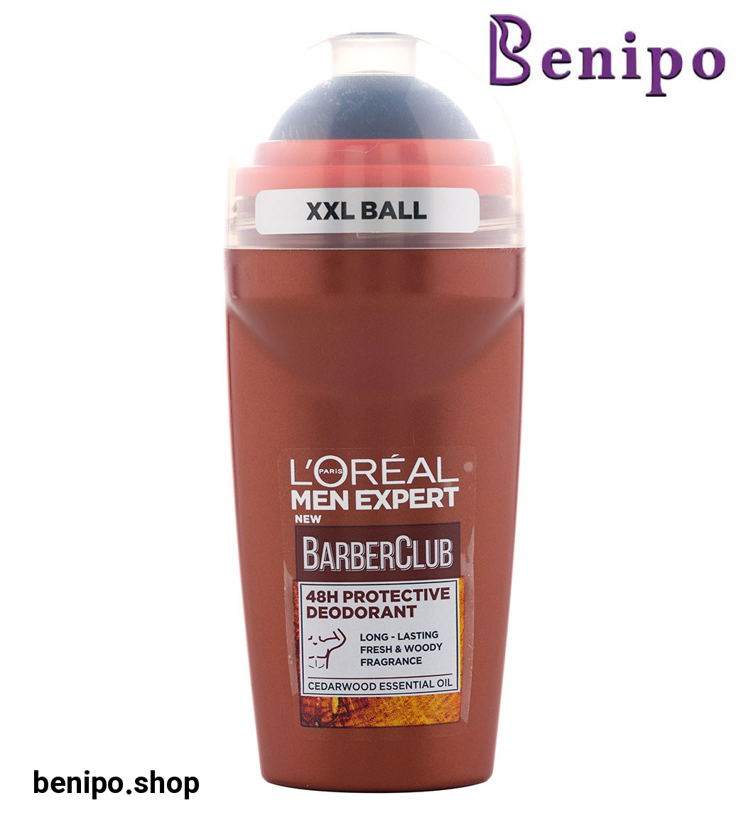 رول ضد تعریق مردانه مدل Barber Club حجم 50 میل