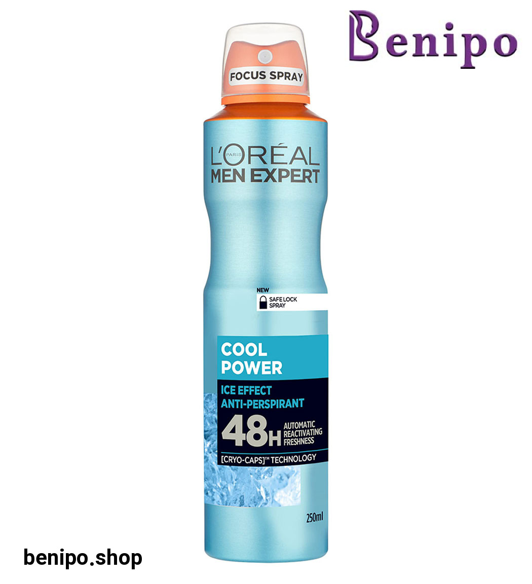 اسپری مردانه کول پاور 250میل