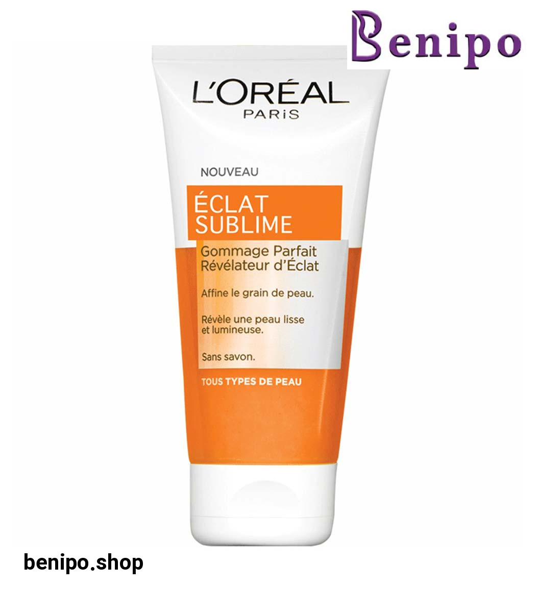 ژل اسکراب پاک کننده صورت اکلت