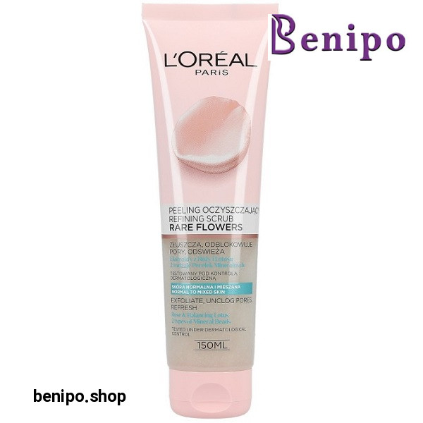 ژل شستشو و لایه بردار صورت مناسب پوست نرمال و مختلط حجم 150 میل