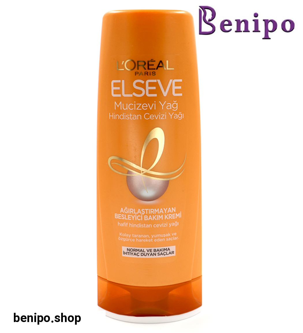 نرم کننده مو تغذیه کننده حاوی روغن نارگیل مناسب برای موهای معمولی حجم 360 میل