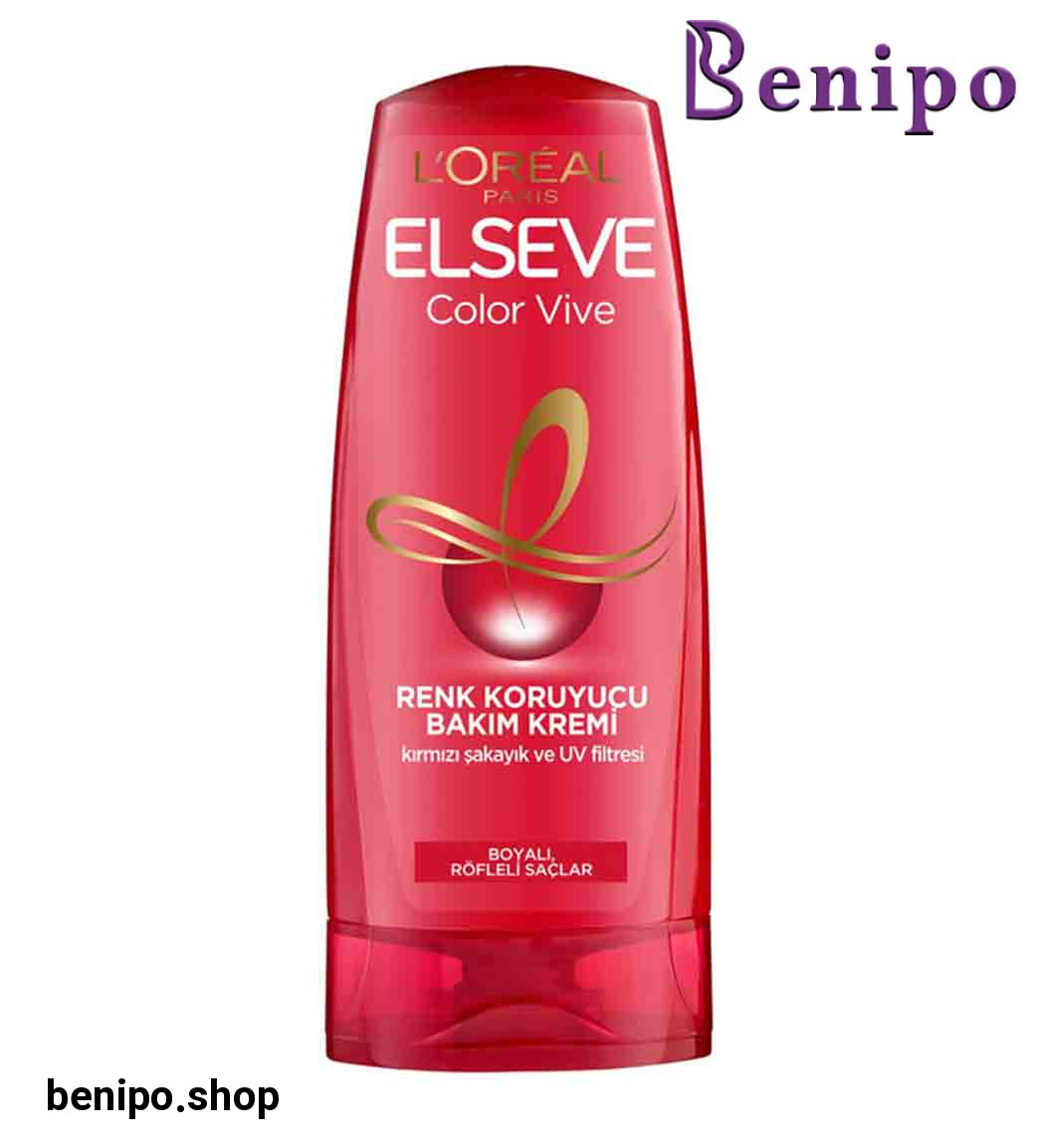 نرم کننده مو مدل تثبیت کننده رنگ مدل Color Vive مناسب موهای رنگ شده 360 میل