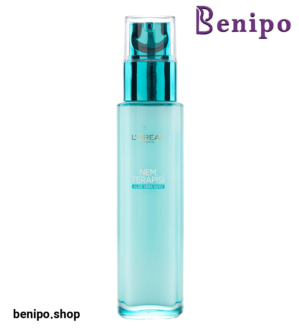 سرم مرطوب کننده آب آلوئه ورا مناسب پوست خشک و حساس حجم 70 میل