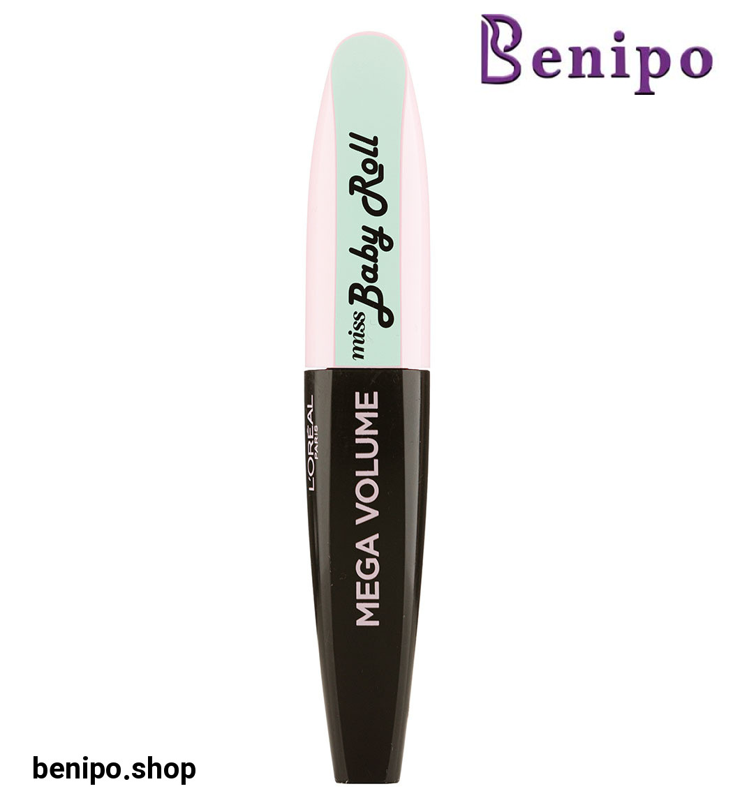 ریمل mega volume miss baby roll حجم 10 میل