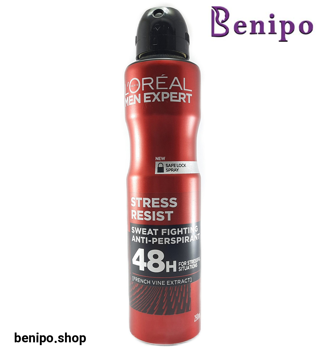 اسپری ضد تعریق سری Men Expert مدل Stress Resist حجم 250میل