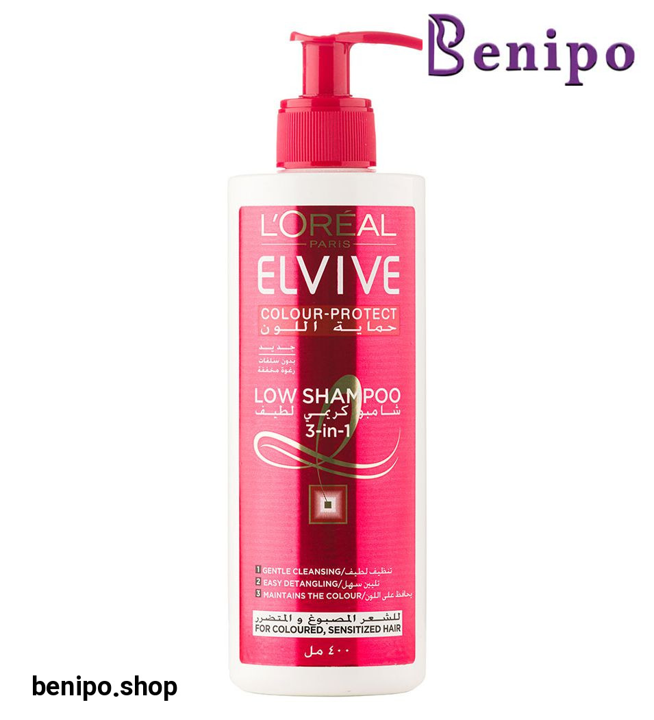 شامپو مو مدل Elvive Colour Protect حجم 400 میل لورال
