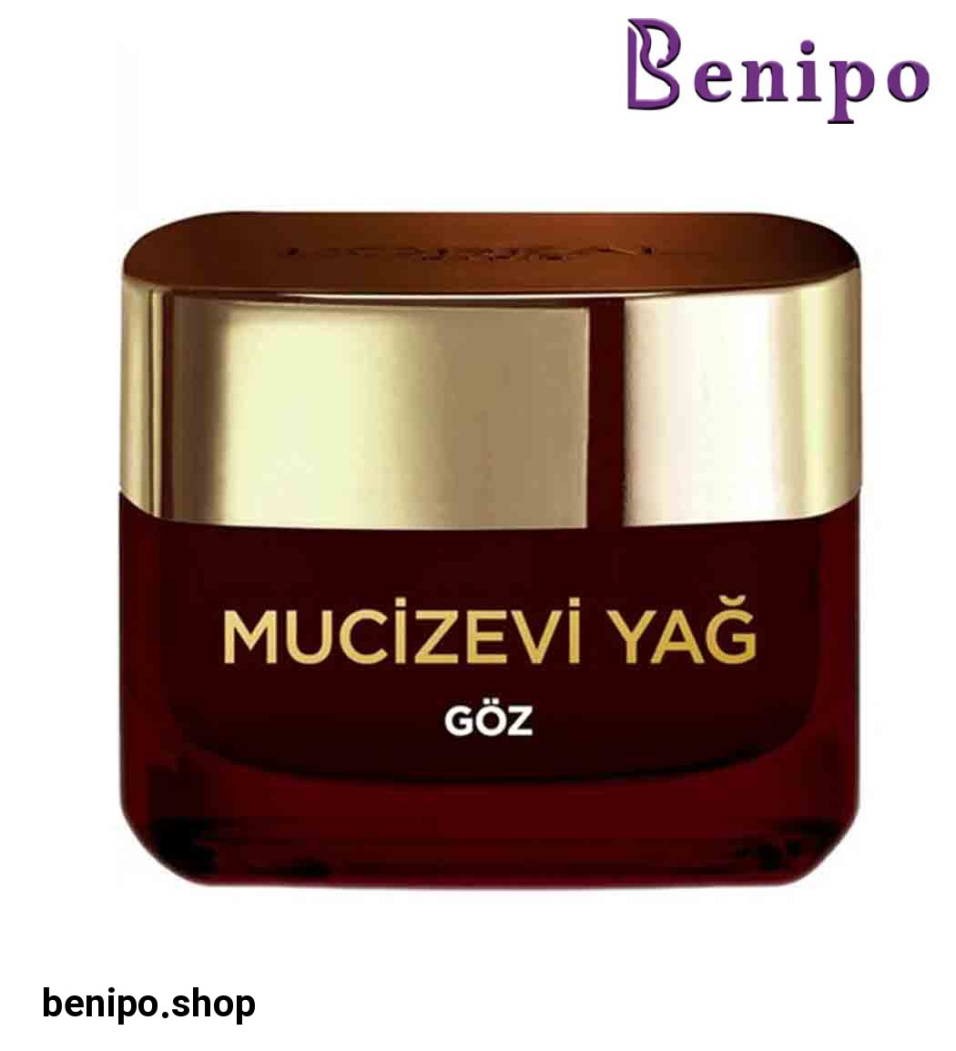 کرم دور چشم ضد چروک  با روغن معجزه آسا لورال مدل  Mucizevi Yag Goz حجم 15میل