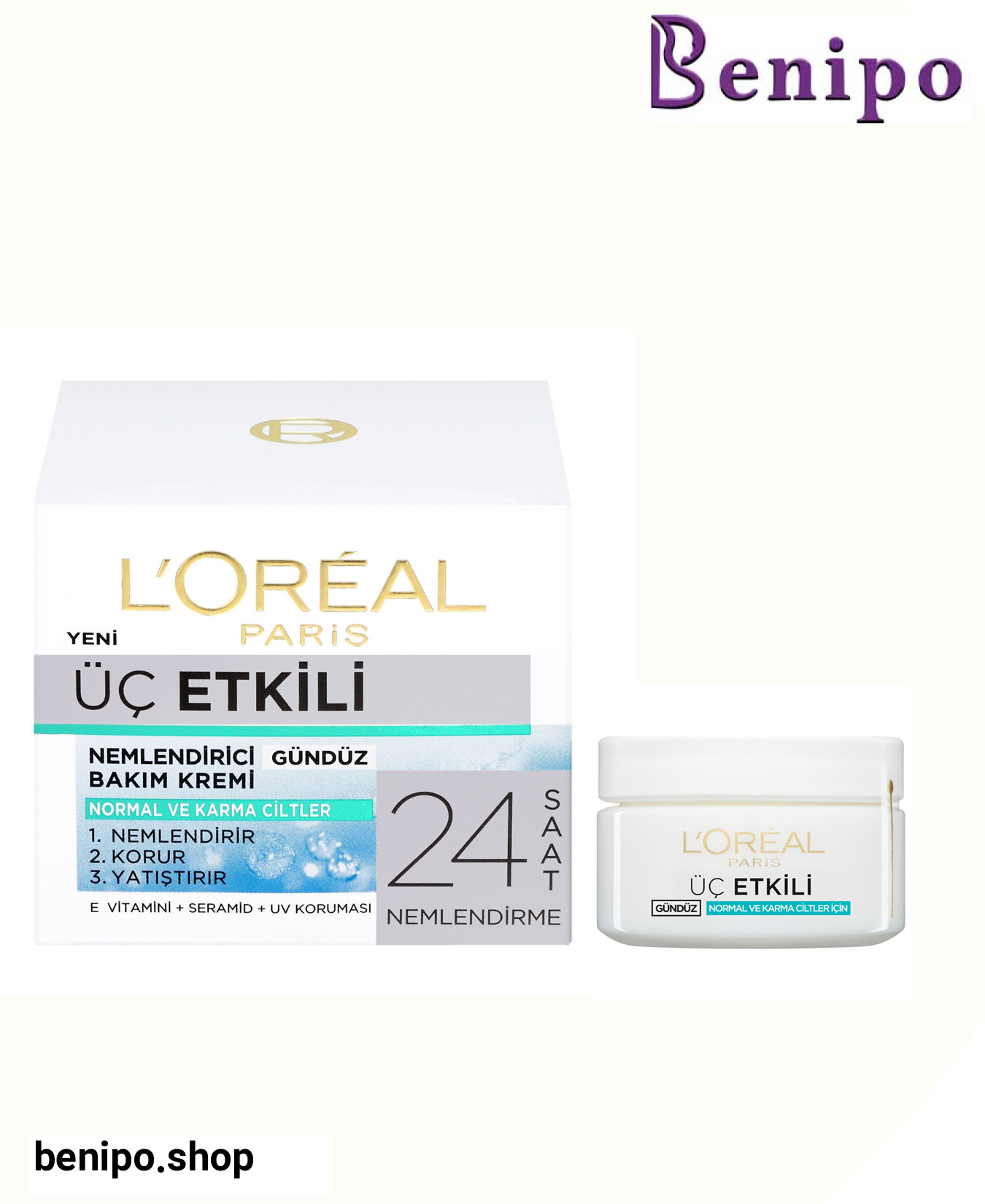 کرم روز آبرسان و محافظت کننده پوست مدل Triple Active حجم 50 میل