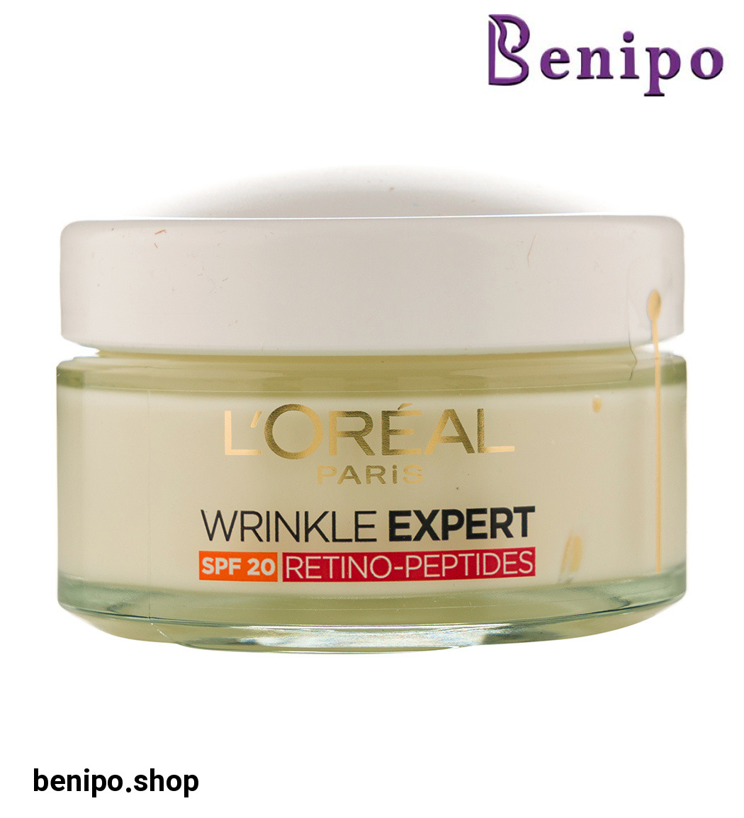 کرم روز ضد چروک قوی +45 سال حاوی رتینو پپتاید و SPF20