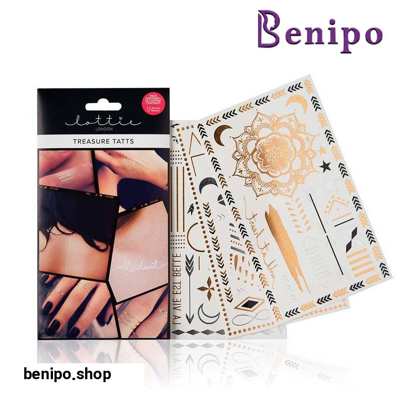 تاتو موقت متالیک