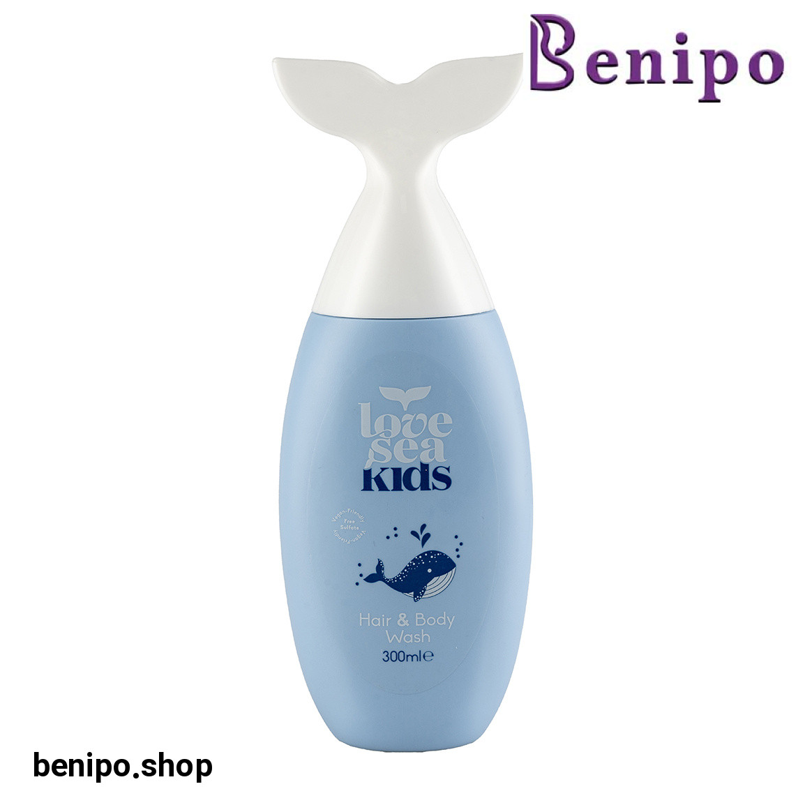 شامپو سر و بدن کودک مدل پسرانه حجم 300 میلی لیتر