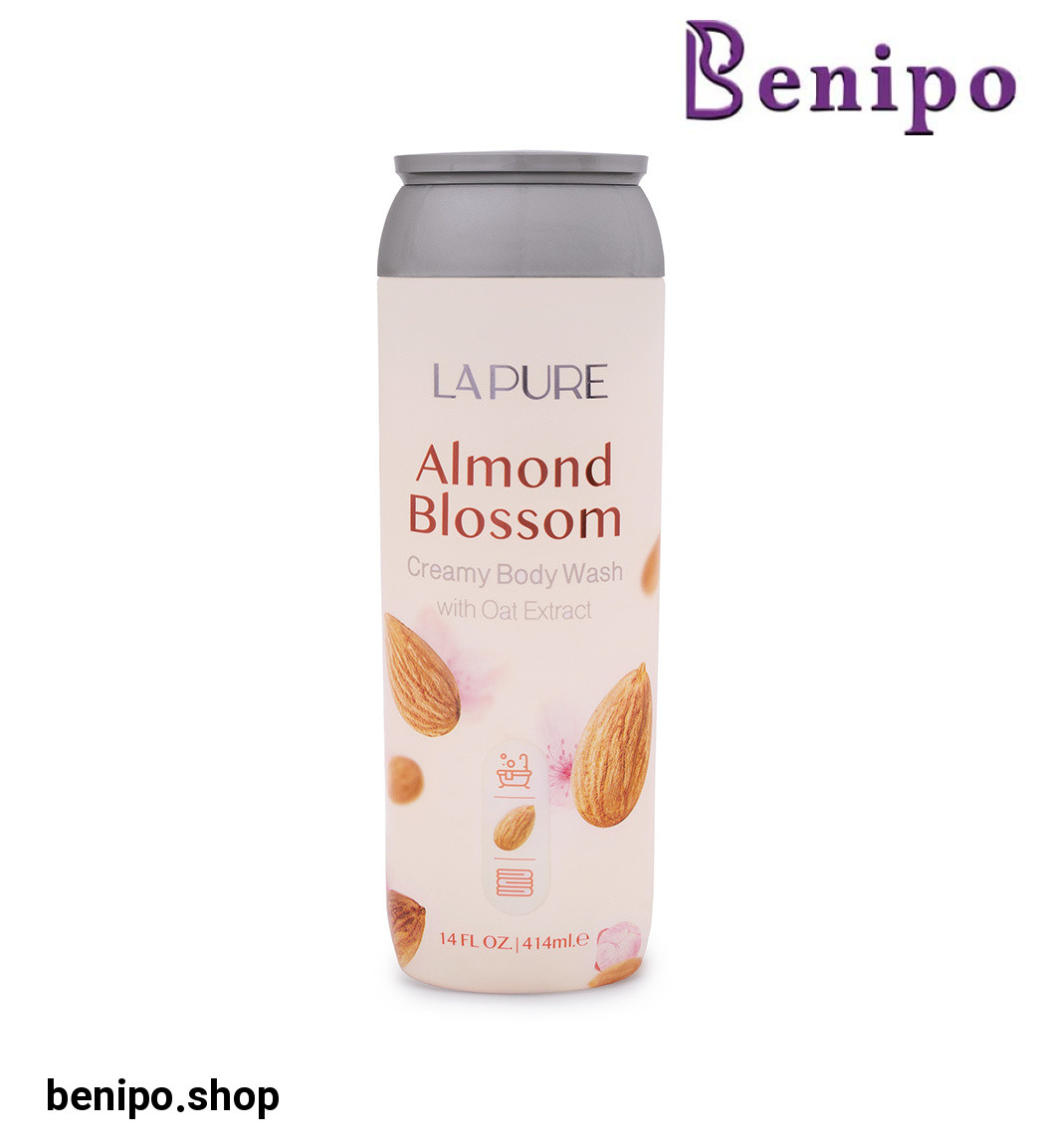 شامپو بدن کرمی مدل شکوفه بادام حجم 414 میلی لیتر