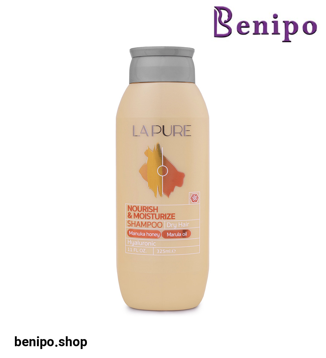 شامپو مغذی و آبرسان مناسب مو خشک حجم 325 میلی لیتر