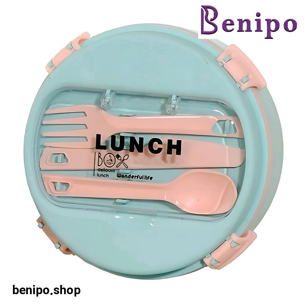 ظرف غذا مدل لانچ باکس مدل گرد کد 60