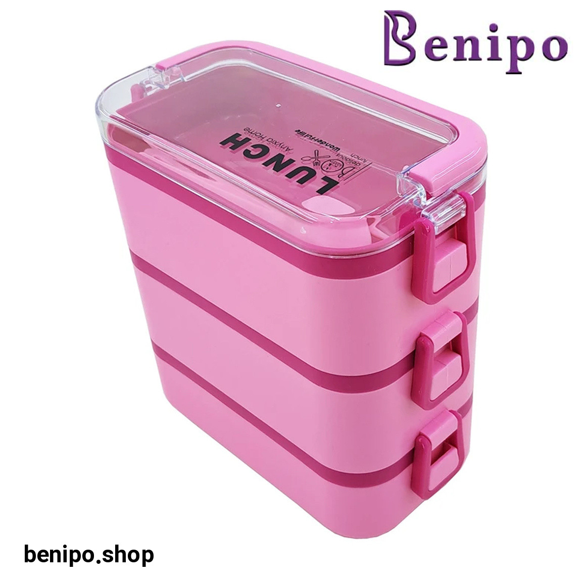 ظرف غذا مدل لانچ باکس سه طبقه