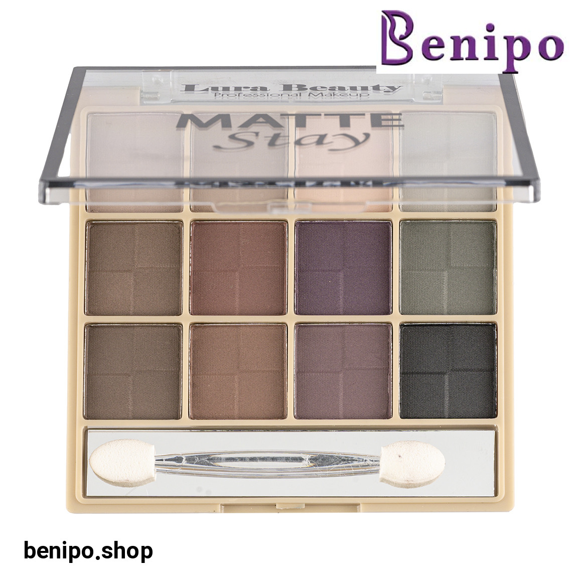پالت سایه چشم 12 رنگ مدل MATTE