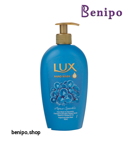 مایع دستشویی Aqua Sparkle با رایحه نیلوفر آبی و ترنج 500میل