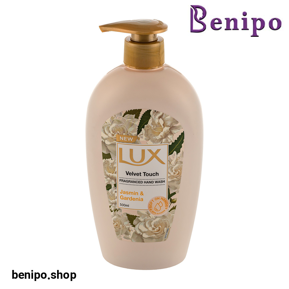مایع دستشویی Velvet Touch با رایحه گل یاس و گاردنیا 500میل