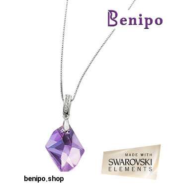 آویز گردن کریستال چند وجهی