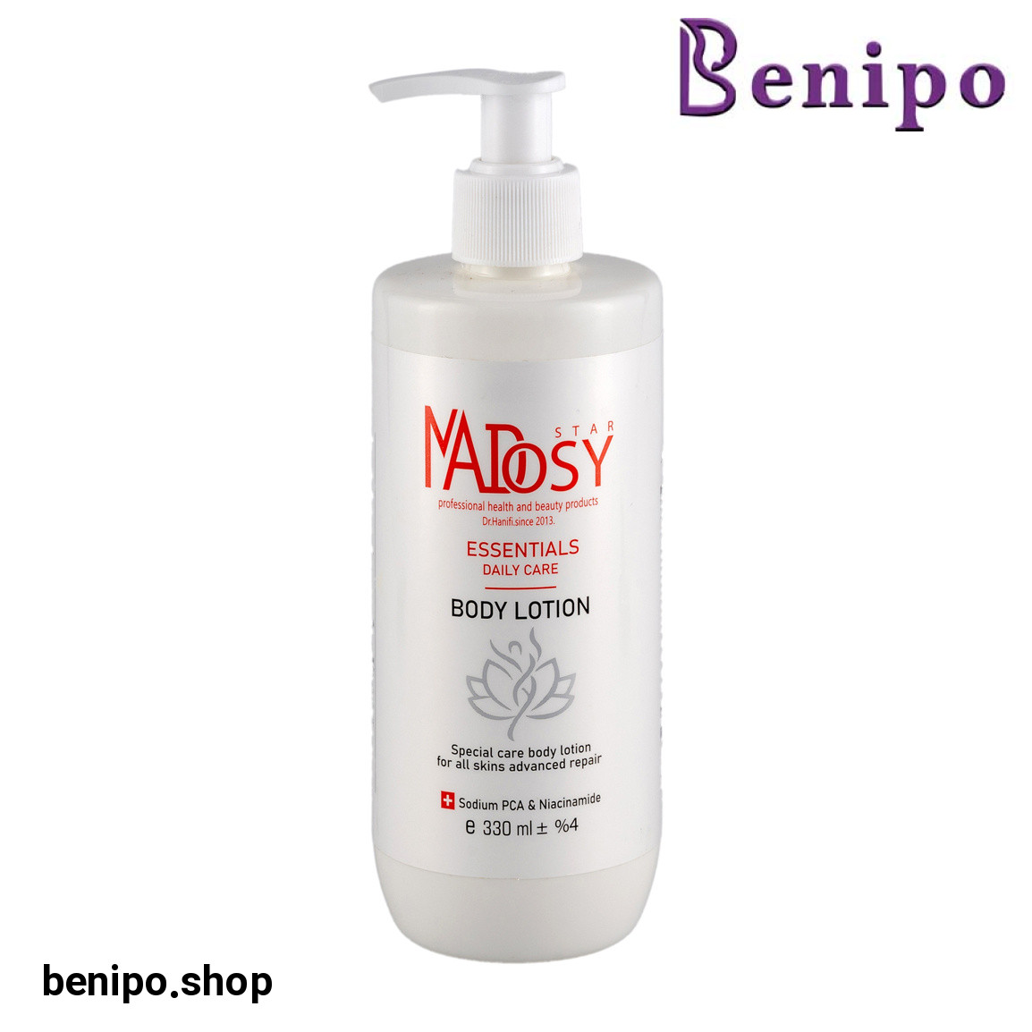 لوسیون بدن مناسب انواع پوست حجم 330 میلی لیتر
