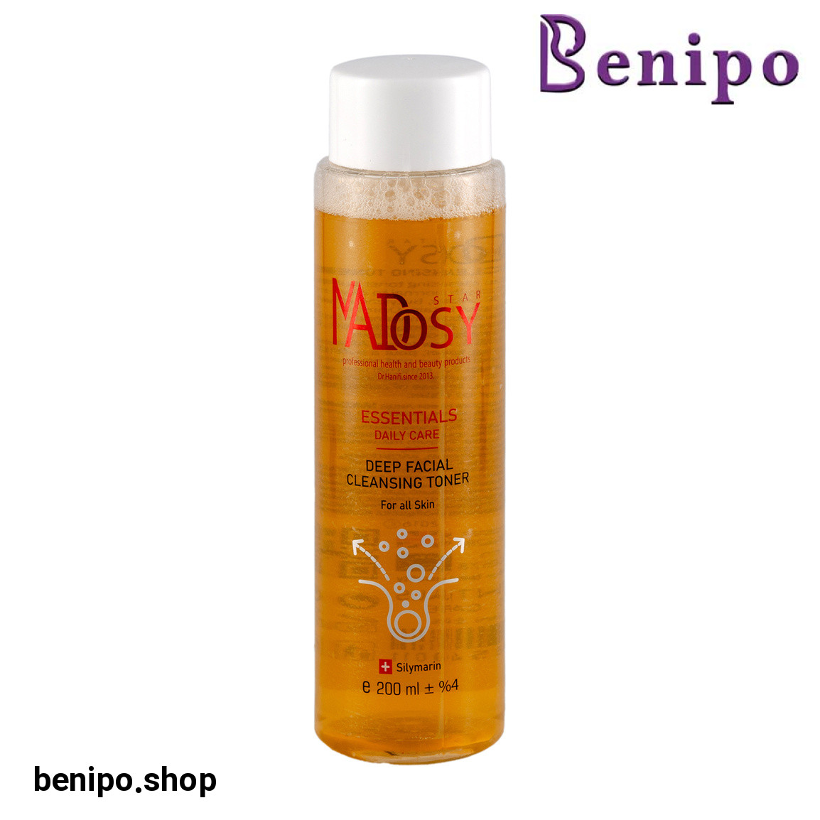 تونر صورت مناسب انواع پوست حجم 200 میلی لیتر