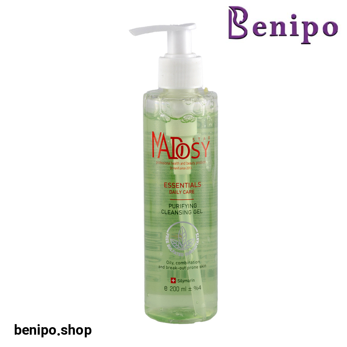 ژل شستشو صورت مناسب پوست چرب حجم 200 میلی لیتر