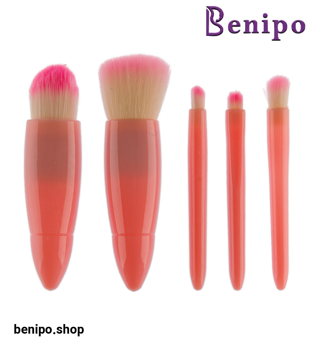 ست براش 5 عددی آینه دار مدل Fitbox