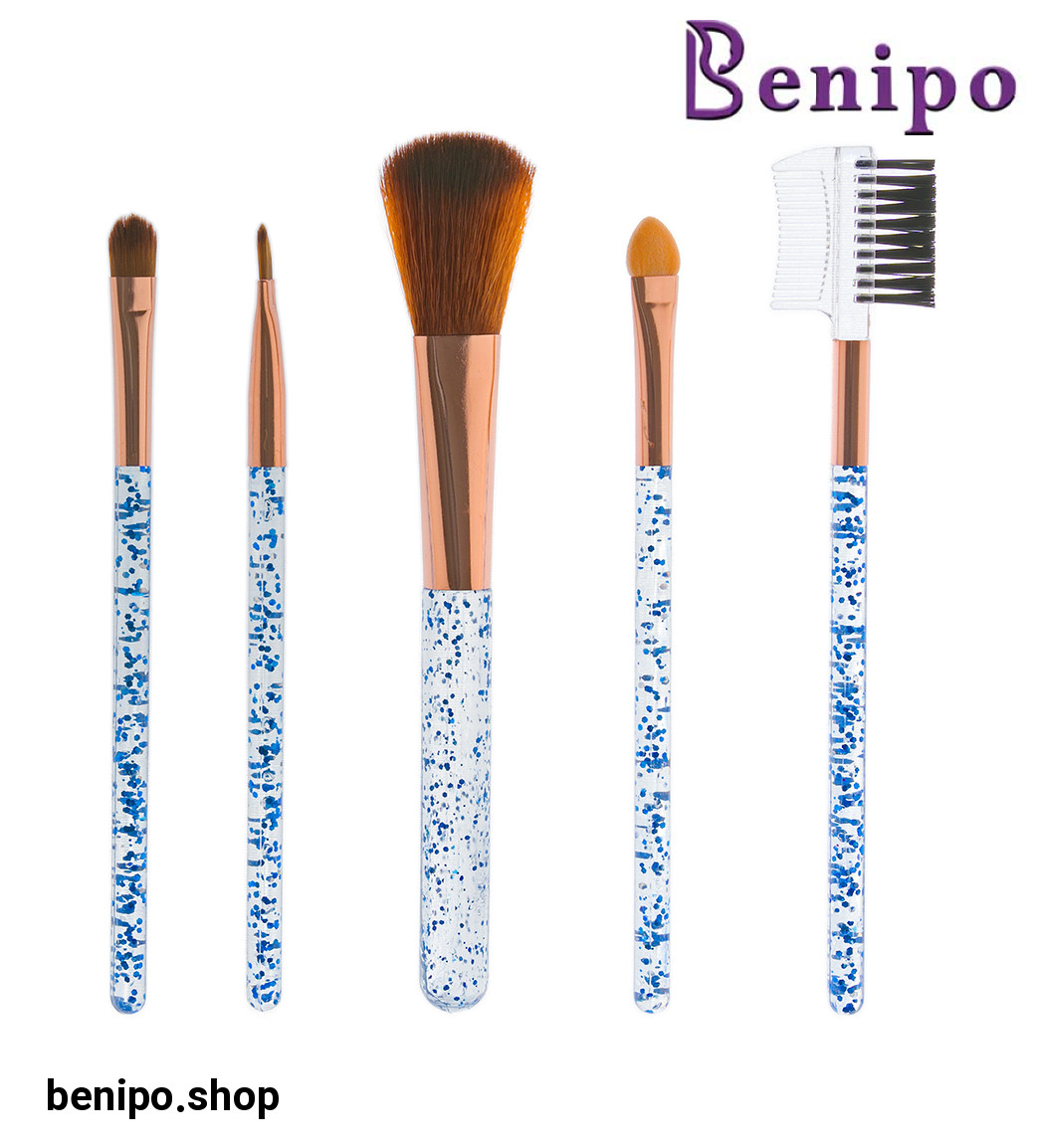 ست براش 5 عددی مدل Miss Yun ارسال با رنگ رندوم