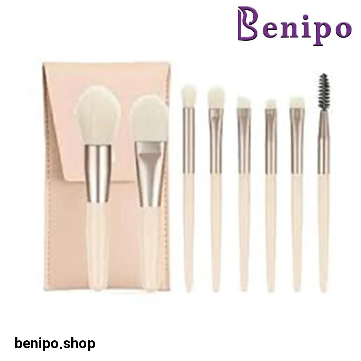 ست براش آرایشی به همراه کیف ارسال با رنگ رندوم