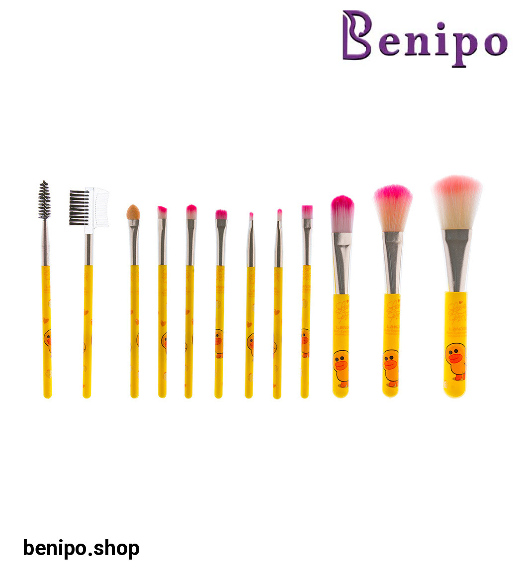 ست براش 12 عددی مدل Sweet Girls ارسال با طرح رندوم