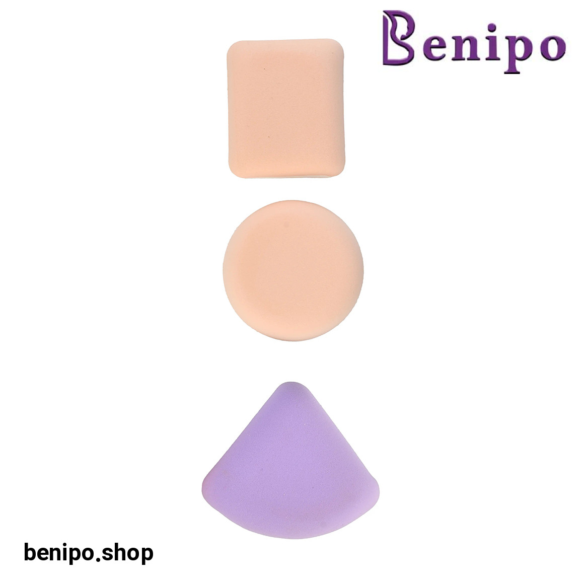 پد آرایشی 3 تکه Just For You ارسال با رنگ رندوم