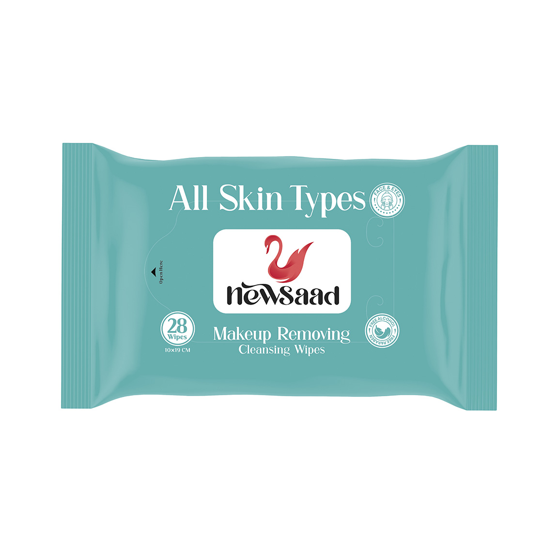 دستمال آرایش پاک کن مدل All Skin بسته 28 عددی