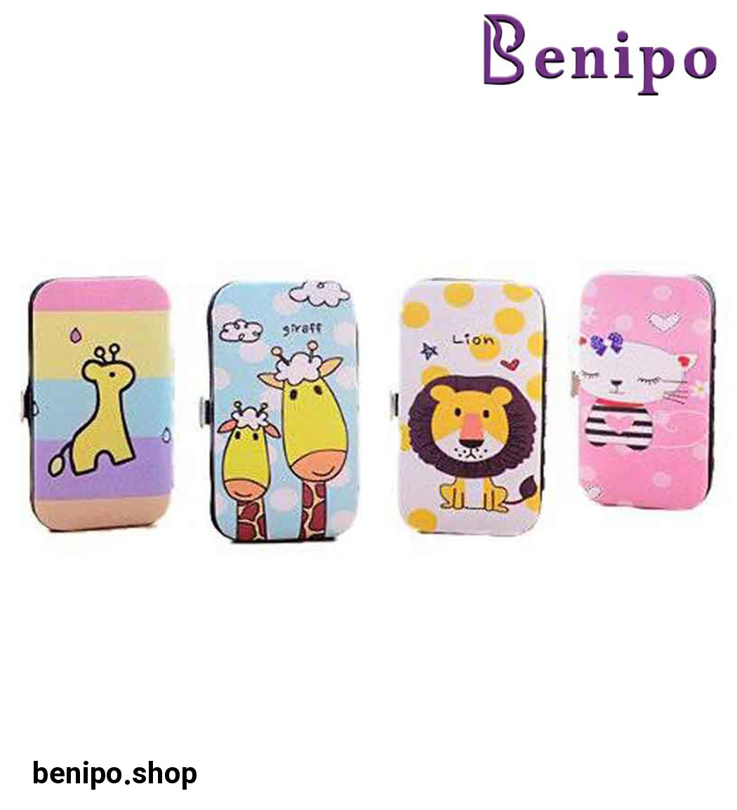 ست مانیکور و پدیکور کوچک 6عددی ارسال با رنگ رندوم