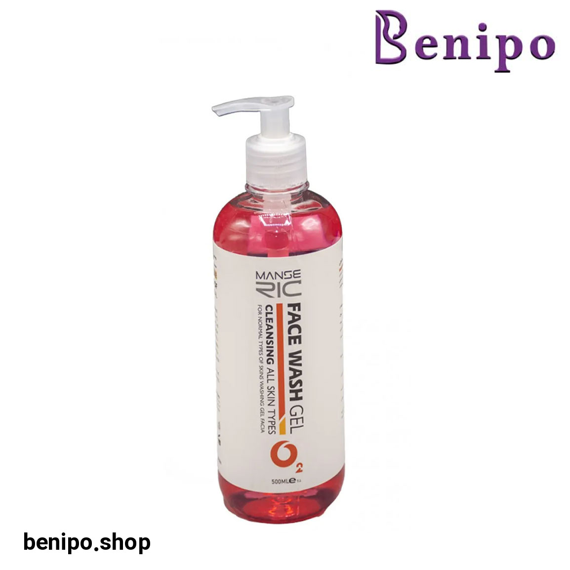 ژل شستشو صورت مناسب پوست معمولی حجم 500 میلی لیتر