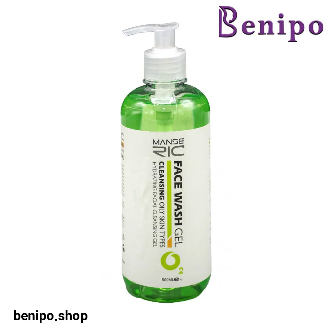 ژل شستشو صورت مناسب پوست چرب حجم 500 میلی لیتر