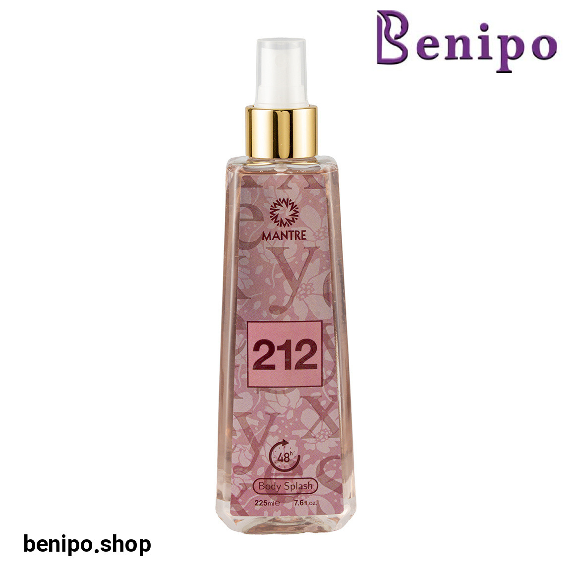 بادی اسپلش زنانه مدل 212 حجم 225 میلی لیتر